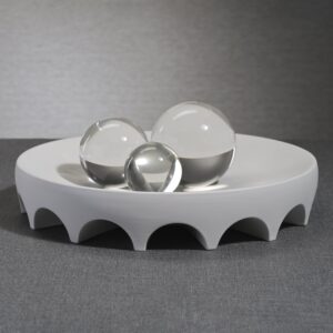 Matte White Architectural Ceramic Bowl