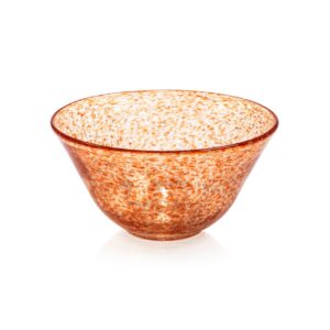 Colorful Glass Serving Bowl